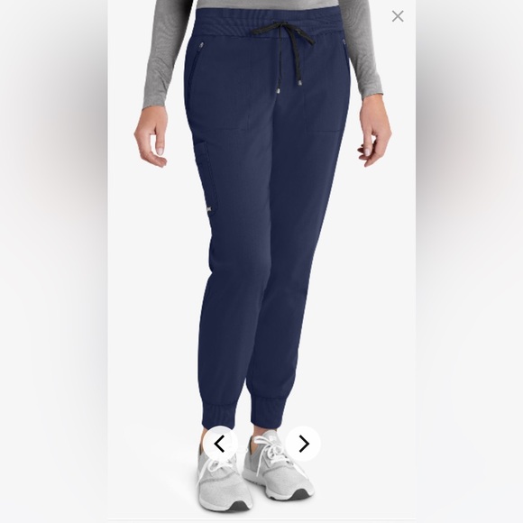 NWT/ Grey's Anatomy™ Barco Eden Women's 5-Pocket Cargo Jogger Scrub Pants - Picture 5 of 9
